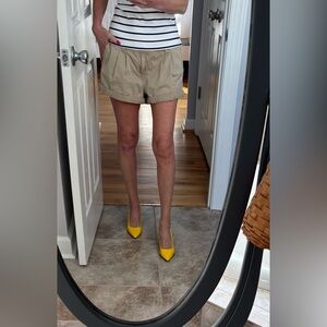 Abercrombie & Fitch Khaki Women's Shorts